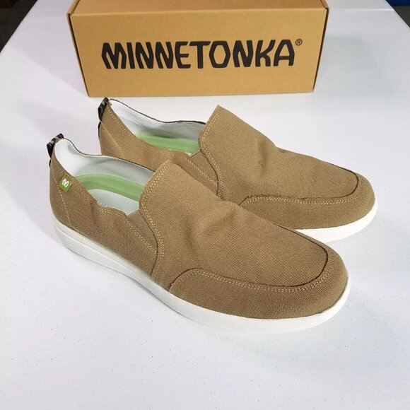 Minnetonka Expanse Slip On Shoes Mens Size 11 - Khaki main image 5